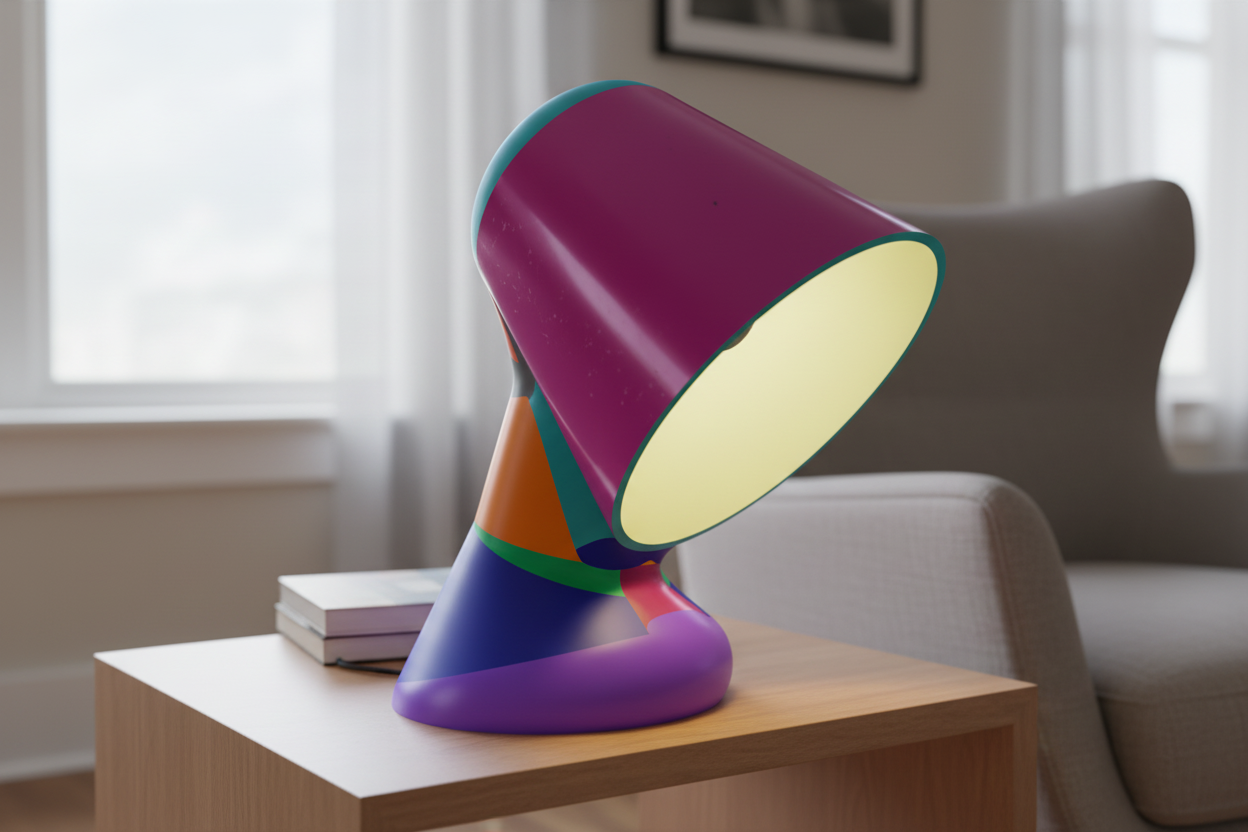 Íróasztal lámpa koncepció